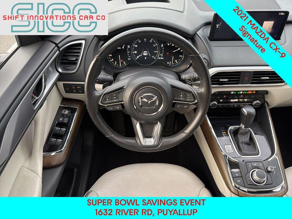used 2021 Mazda CX-9 car, priced at $24,774
