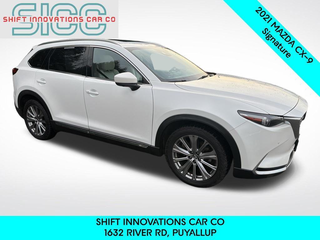 used 2021 Mazda CX-9 car, priced at $24,100