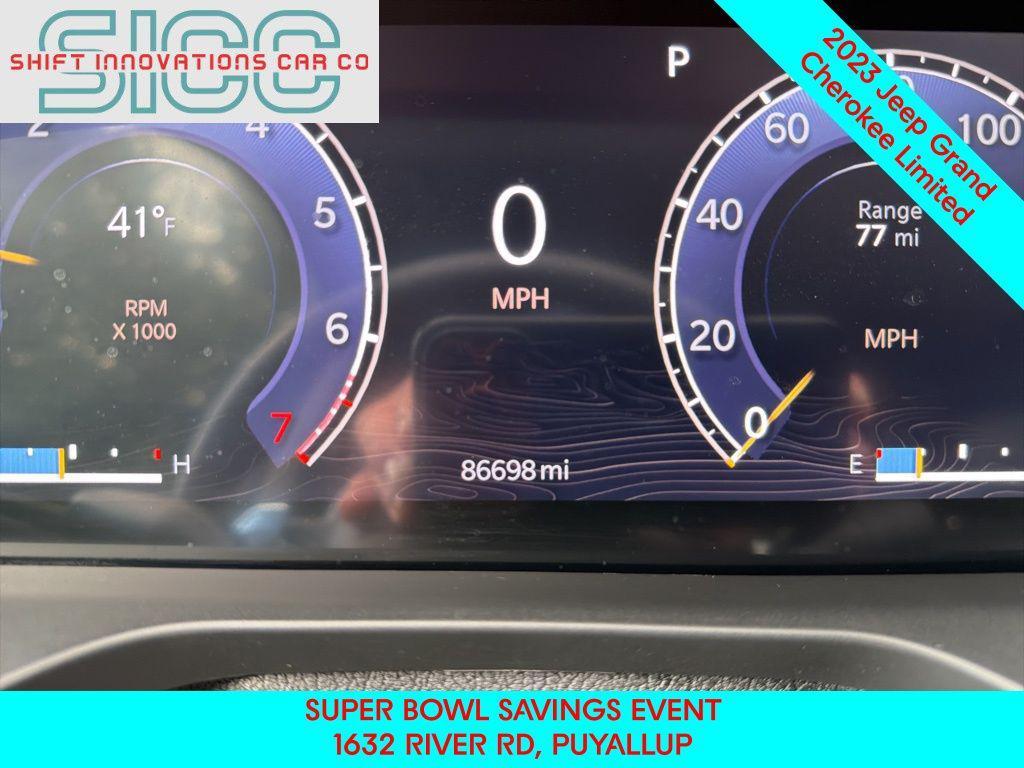 used 2023 Jeep Grand Cherokee car, priced at $23,589