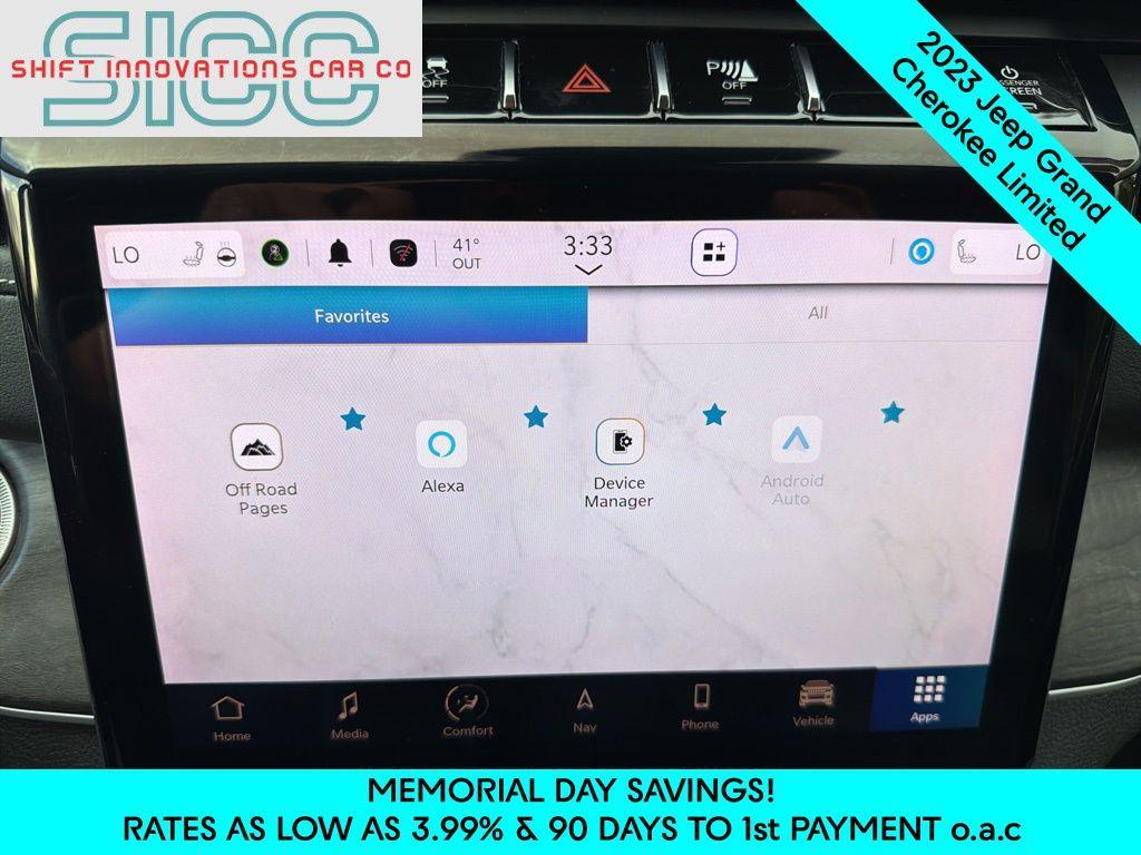 used 2023 Jeep Grand Cherokee car, priced at $23,999
