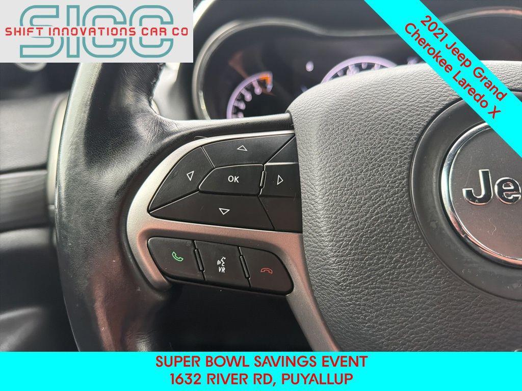 used 2021 Jeep Grand Cherokee car, priced at $23,571