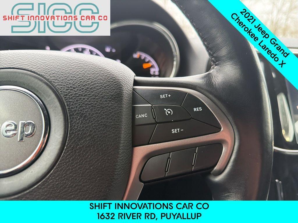 used 2021 Jeep Grand Cherokee car, priced at $23,491
