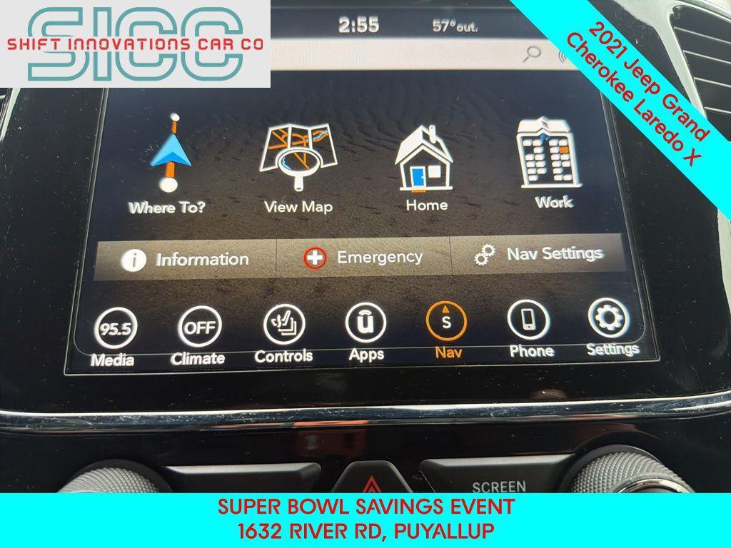 used 2021 Jeep Grand Cherokee car, priced at $23,571