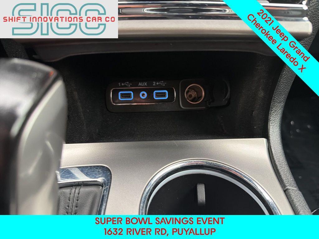 used 2021 Jeep Grand Cherokee car, priced at $23,571