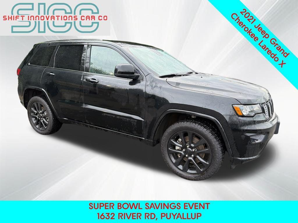 used 2021 Jeep Grand Cherokee car, priced at $23,571