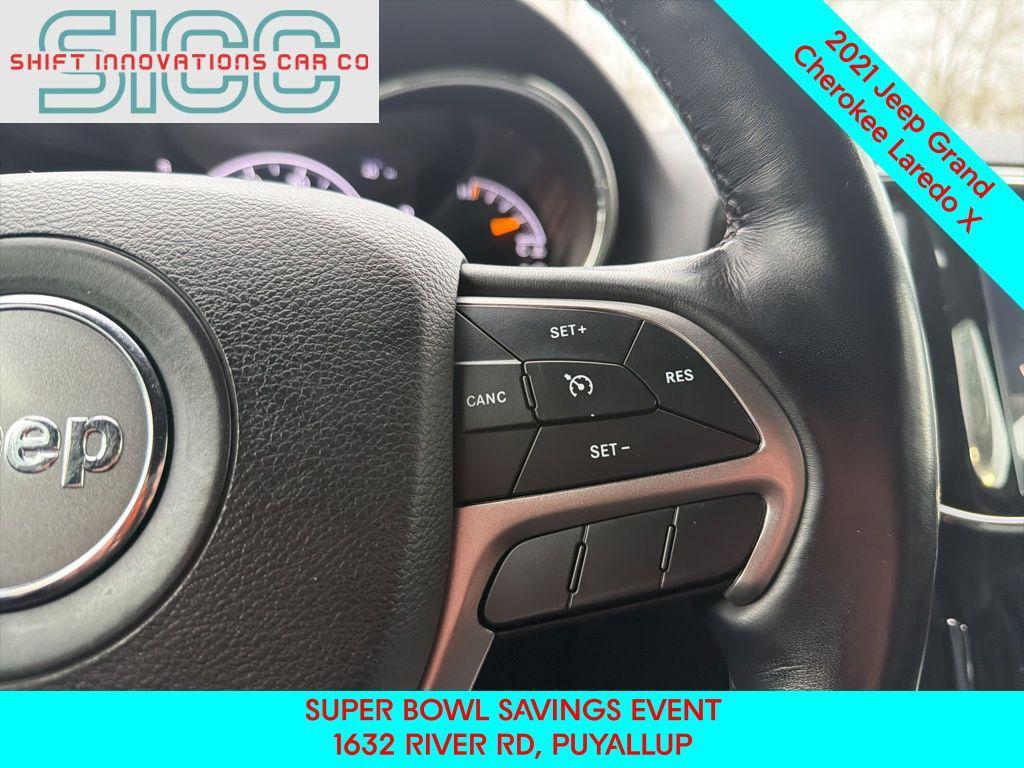 used 2021 Jeep Grand Cherokee car, priced at $23,571