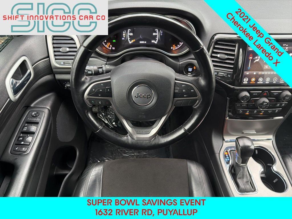 used 2021 Jeep Grand Cherokee car, priced at $23,571
