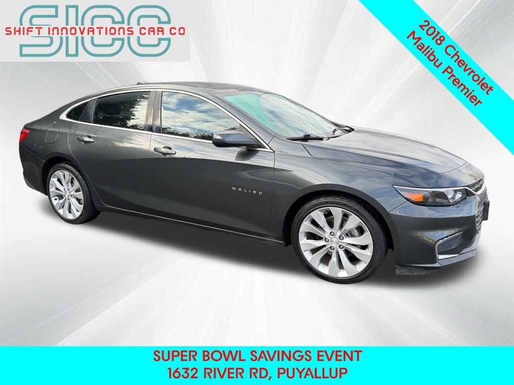 used 2018 Chevrolet Malibu car, priced at $14,994