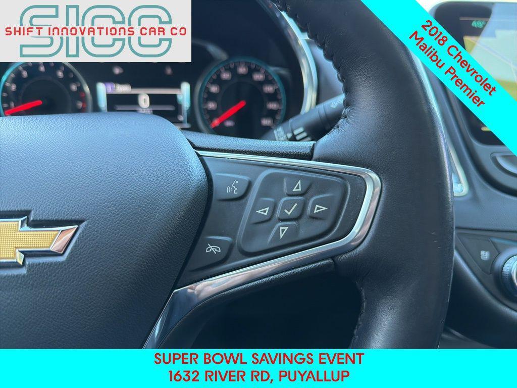 used 2018 Chevrolet Malibu car, priced at $14,994