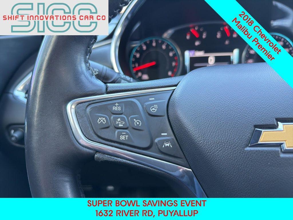 used 2018 Chevrolet Malibu car, priced at $14,994