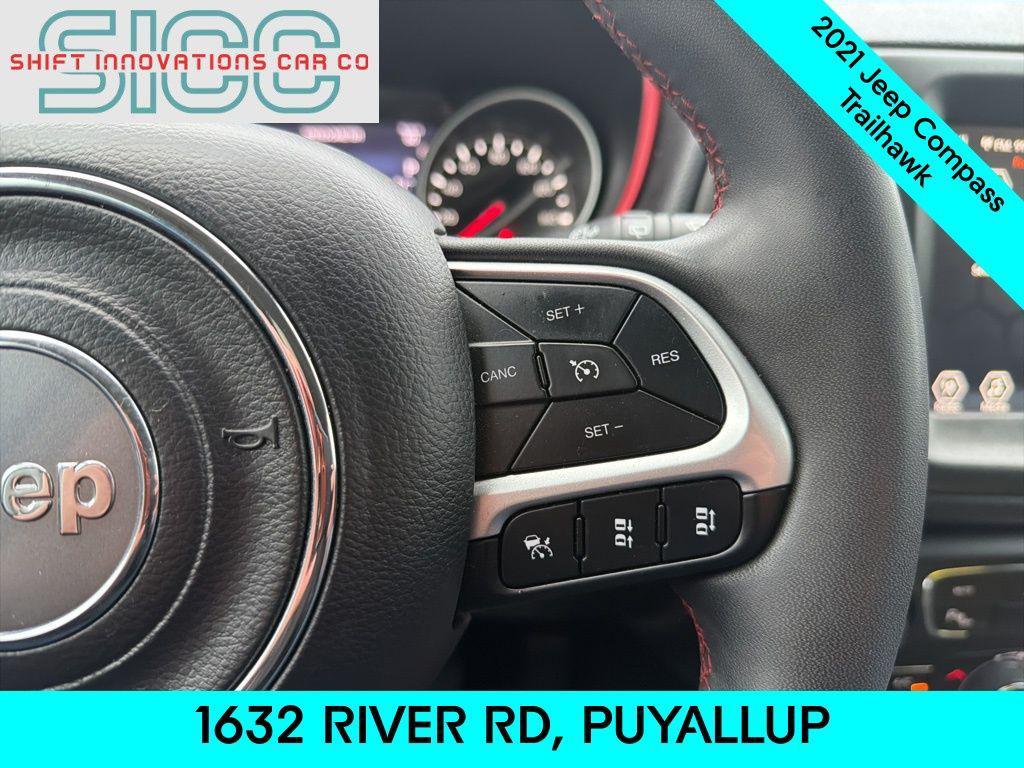 used 2021 Jeep Compass car, priced at $16,987