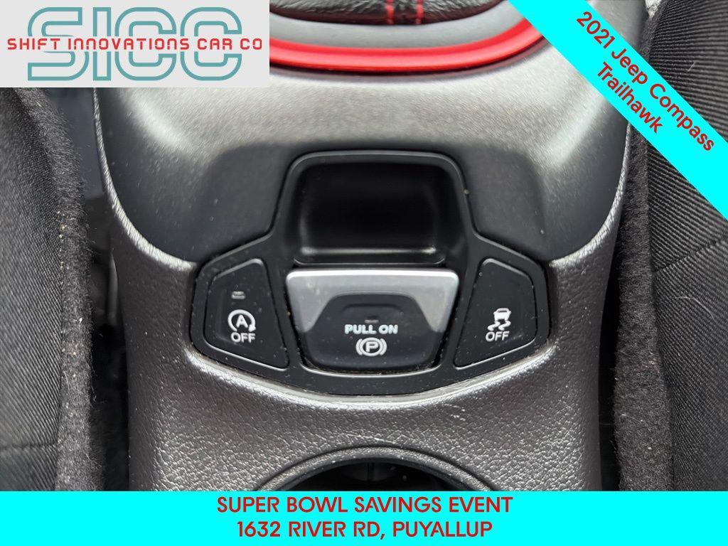 used 2021 Jeep Compass car, priced at $16,343