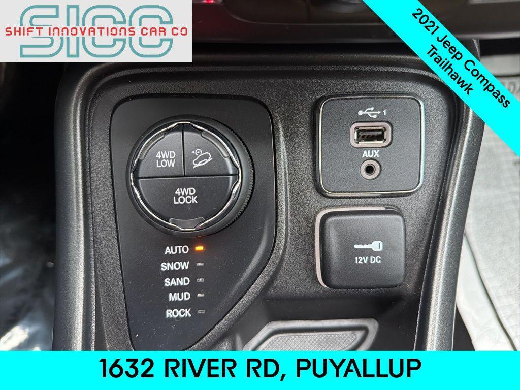 used 2021 Jeep Compass car, priced at $16,987