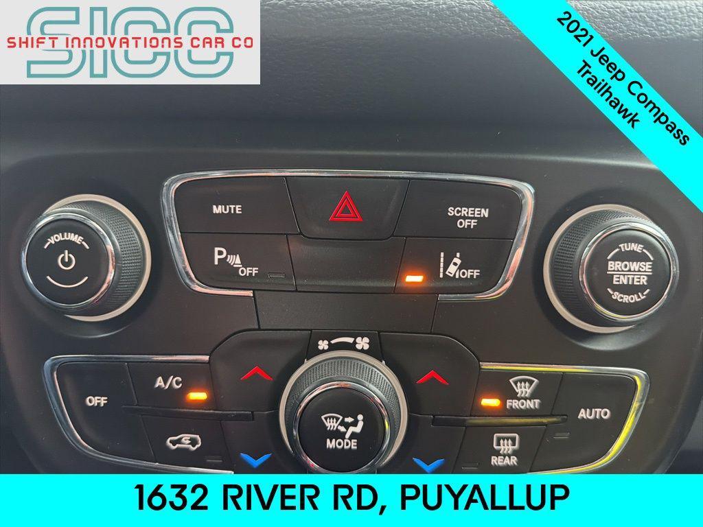 used 2021 Jeep Compass car, priced at $16,987