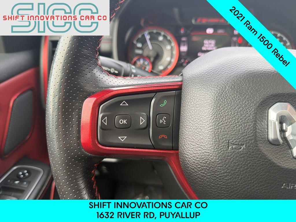 used 2021 Ram 1500 car, priced at $39,999