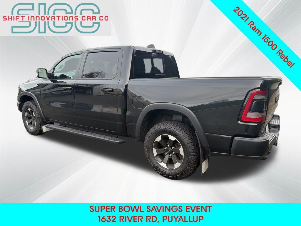 used 2021 Ram 1500 car, priced at $38,999