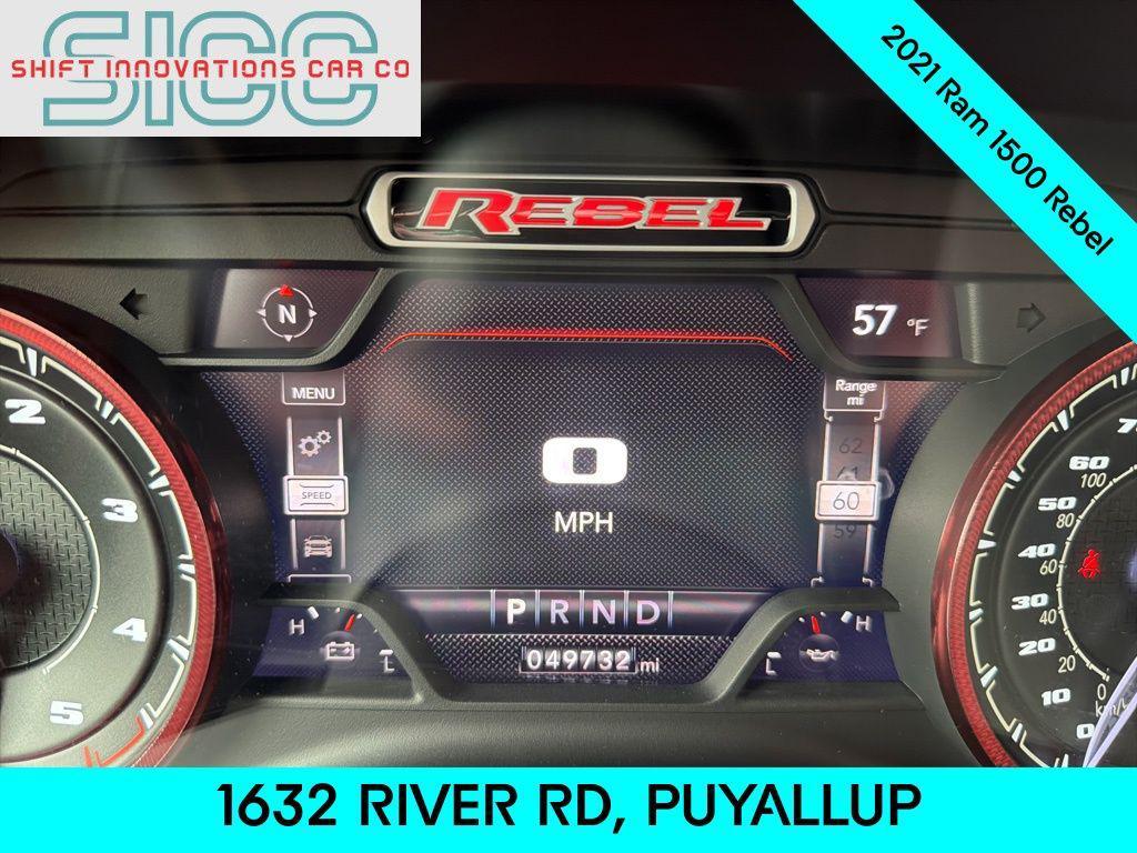 used 2021 Ram 1500 car, priced at $40,444