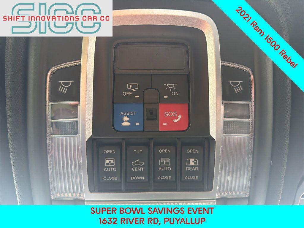 used 2021 Ram 1500 car, priced at $38,999