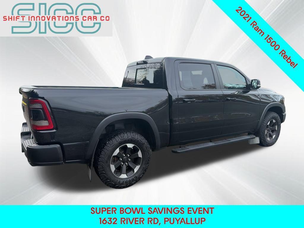 used 2021 Ram 1500 car, priced at $38,999