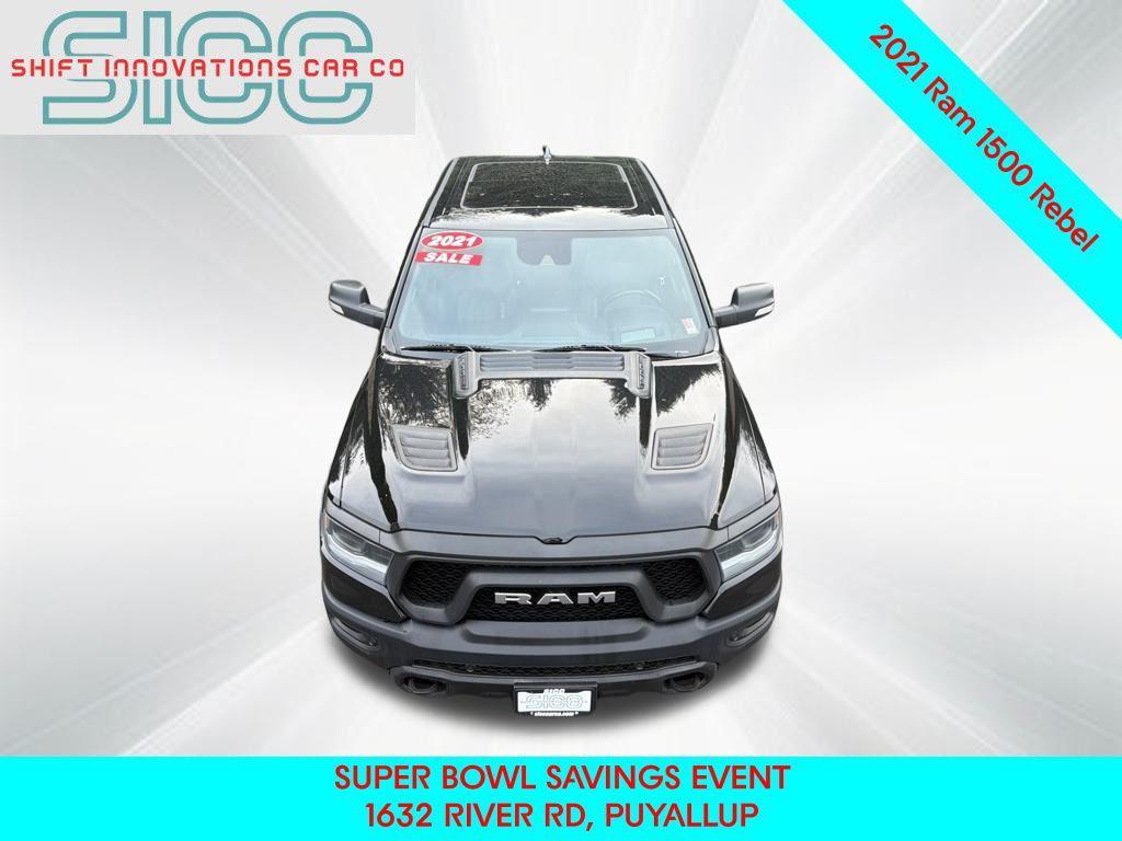 used 2021 Ram 1500 car, priced at $38,999