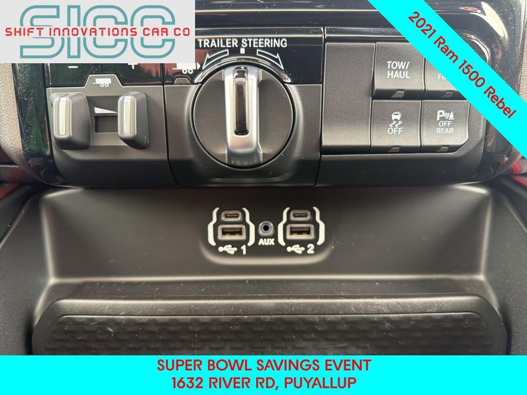 used 2021 Ram 1500 car, priced at $38,999