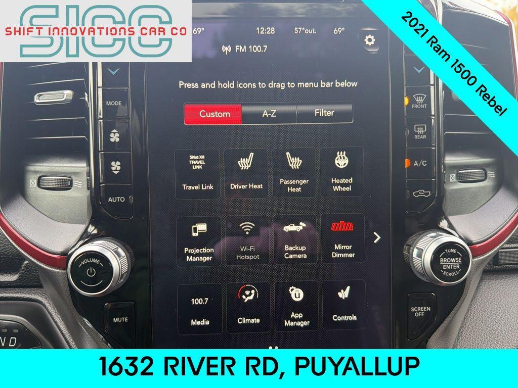 used 2021 Ram 1500 car, priced at $40,444