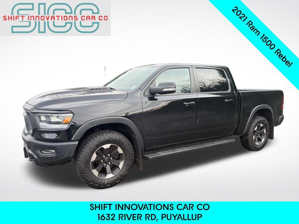 used 2021 Ram 1500 car, priced at $39,999