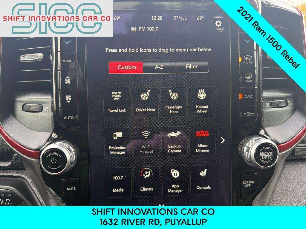 used 2021 Ram 1500 car, priced at $39,999