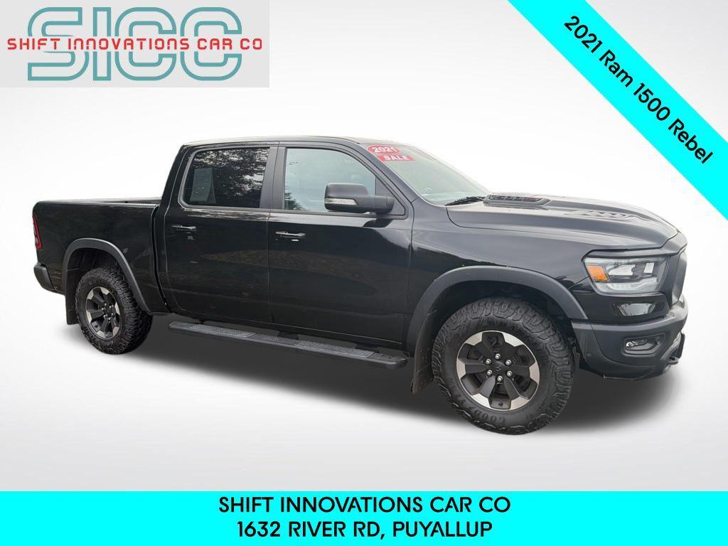 used 2021 Ram 1500 car, priced at $39,999