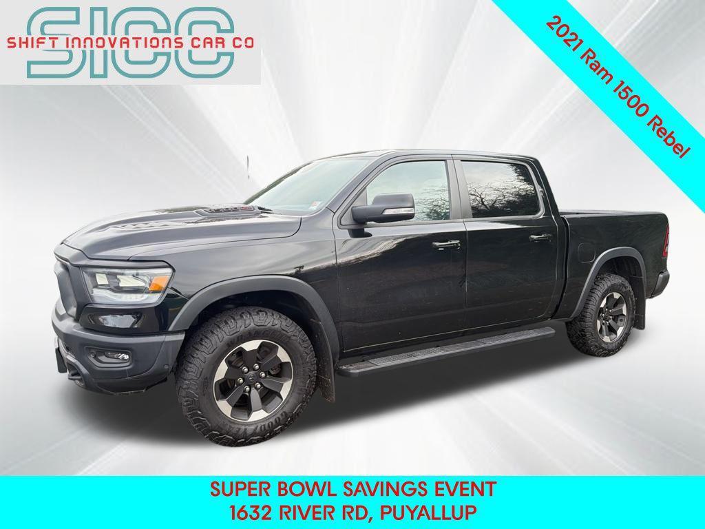 used 2021 Ram 1500 car, priced at $38,999