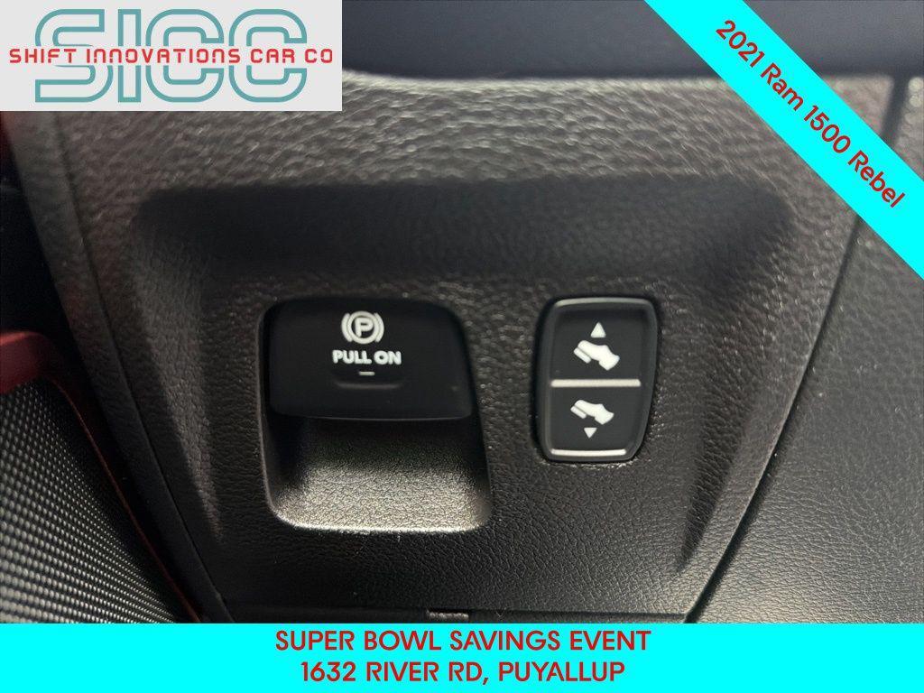 used 2021 Ram 1500 car, priced at $38,999