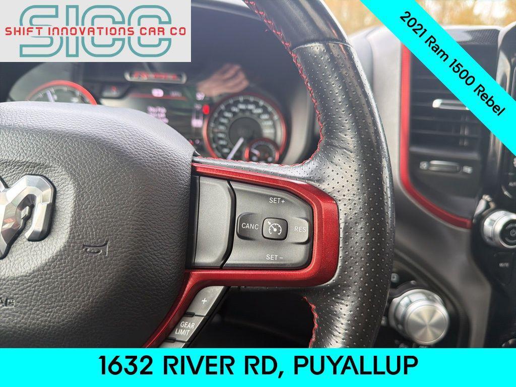 used 2021 Ram 1500 car, priced at $40,444