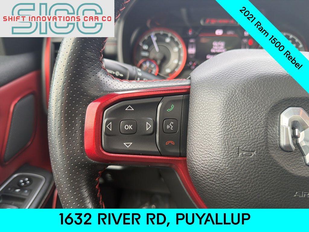 used 2021 Ram 1500 car, priced at $40,444