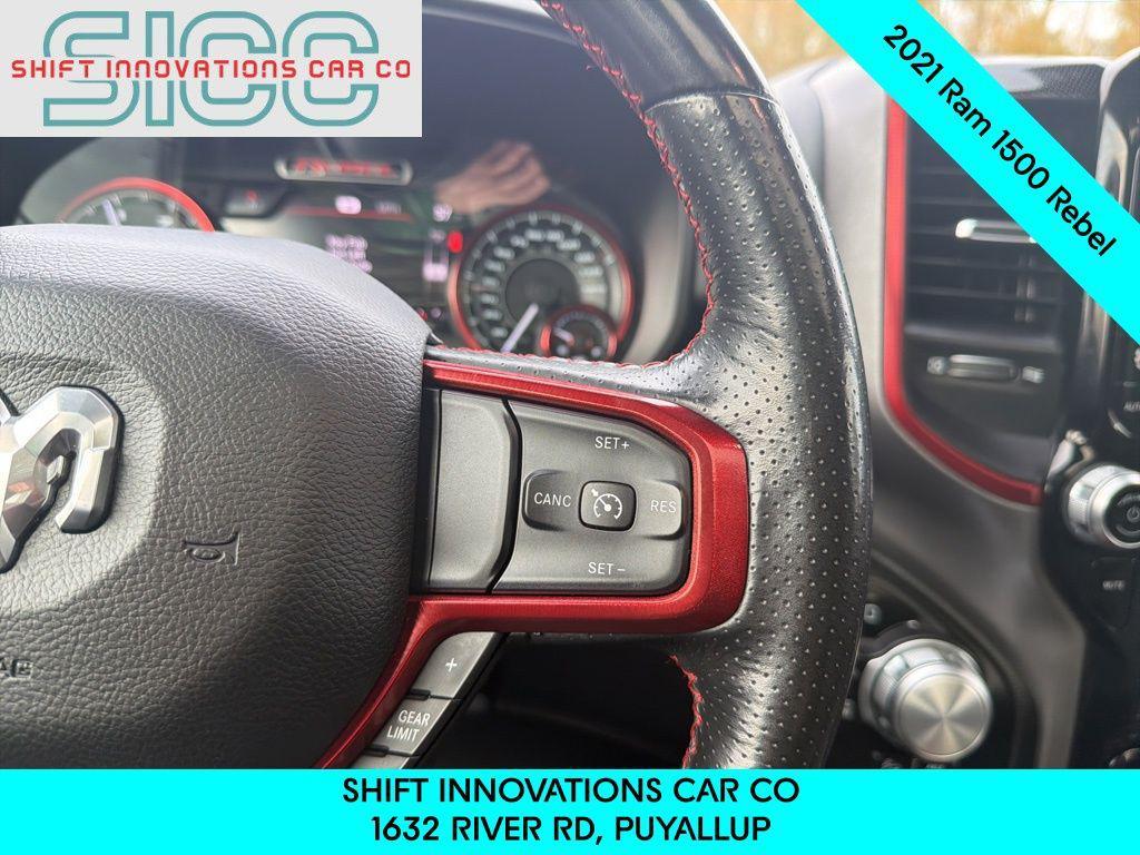used 2021 Ram 1500 car, priced at $39,999