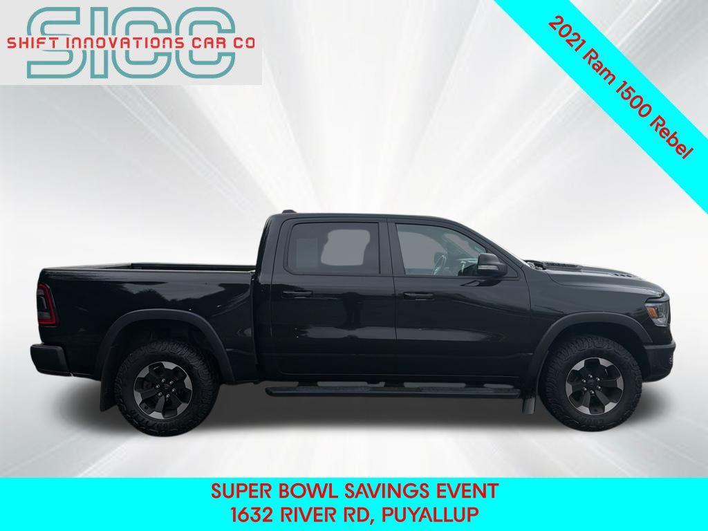 used 2021 Ram 1500 car, priced at $38,999
