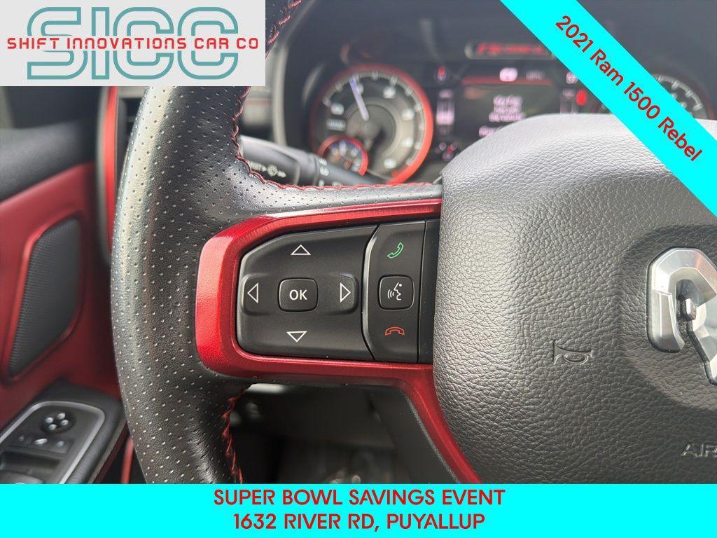 used 2021 Ram 1500 car, priced at $38,999