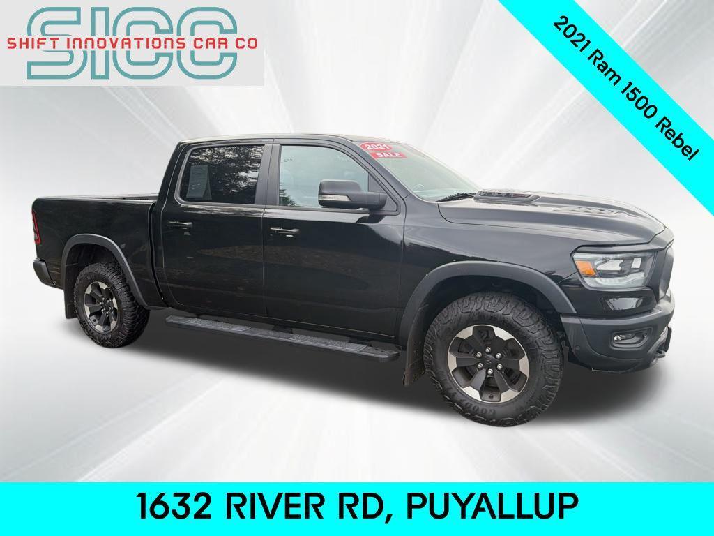 used 2021 Ram 1500 car, priced at $40,444
