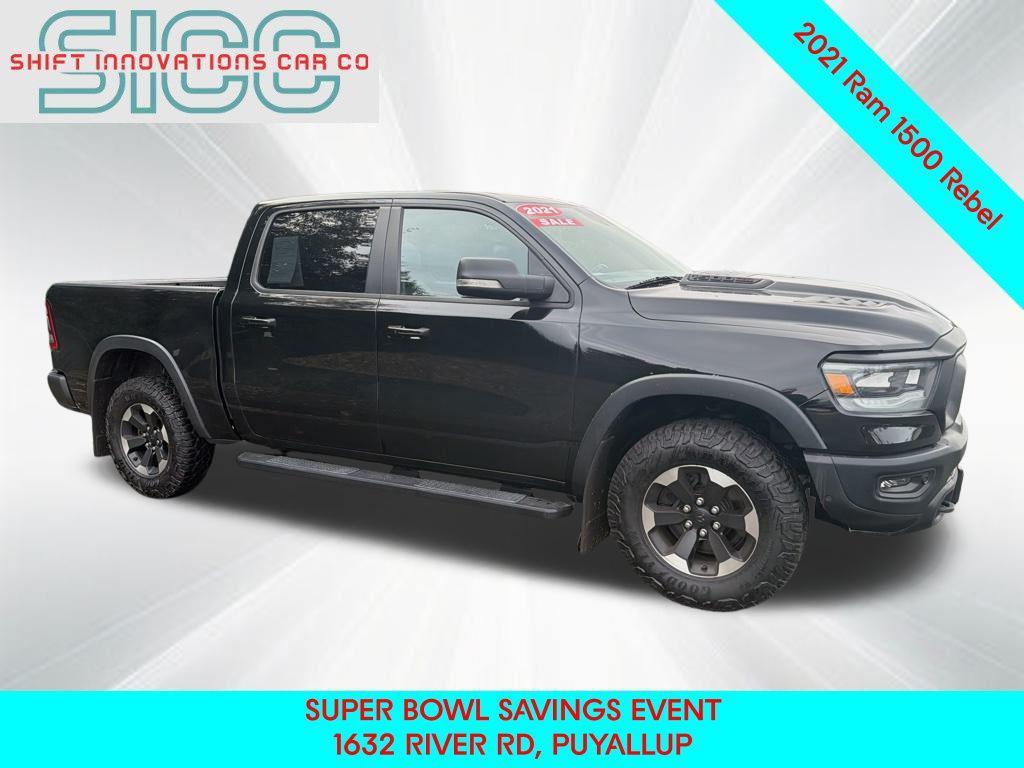 used 2021 Ram 1500 car, priced at $38,999