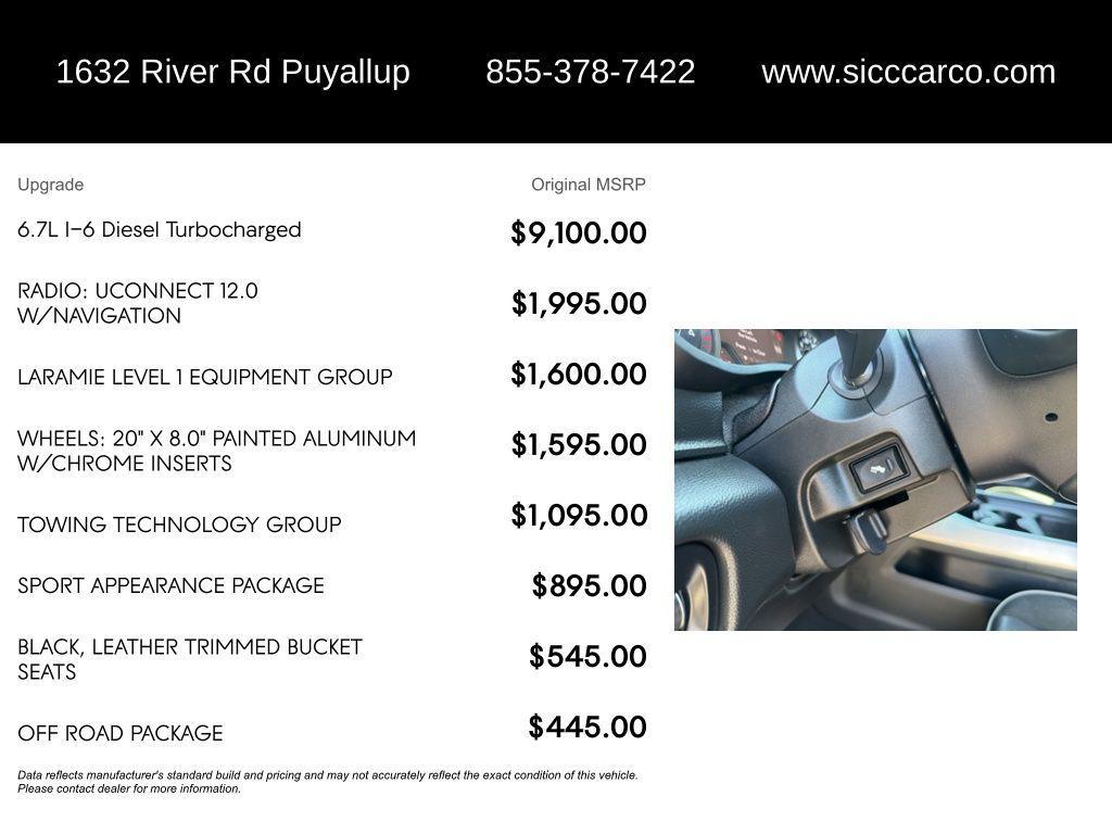 used 2019 Ram 2500 car, priced at $41,986