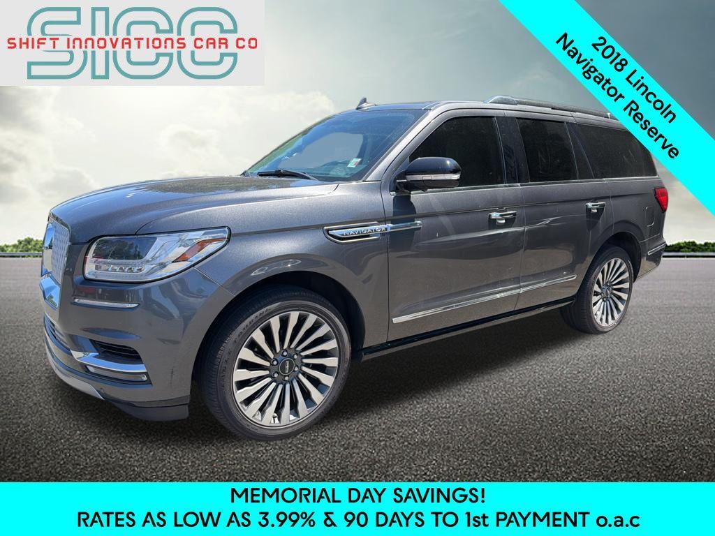 used 2018 Lincoln Navigator car, priced at $26,999