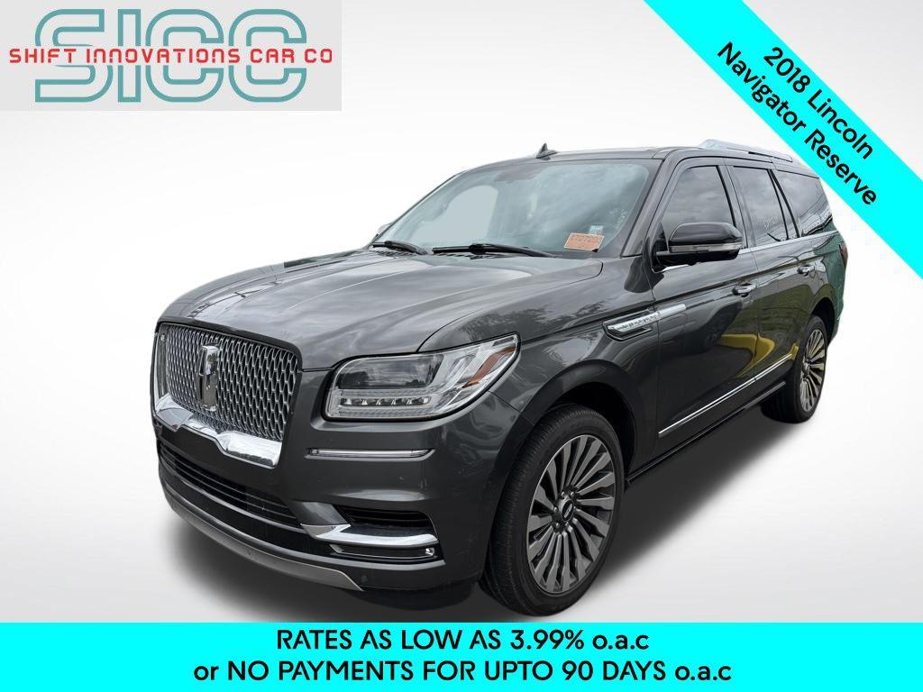 used 2018 Lincoln Navigator car, priced at $26,999