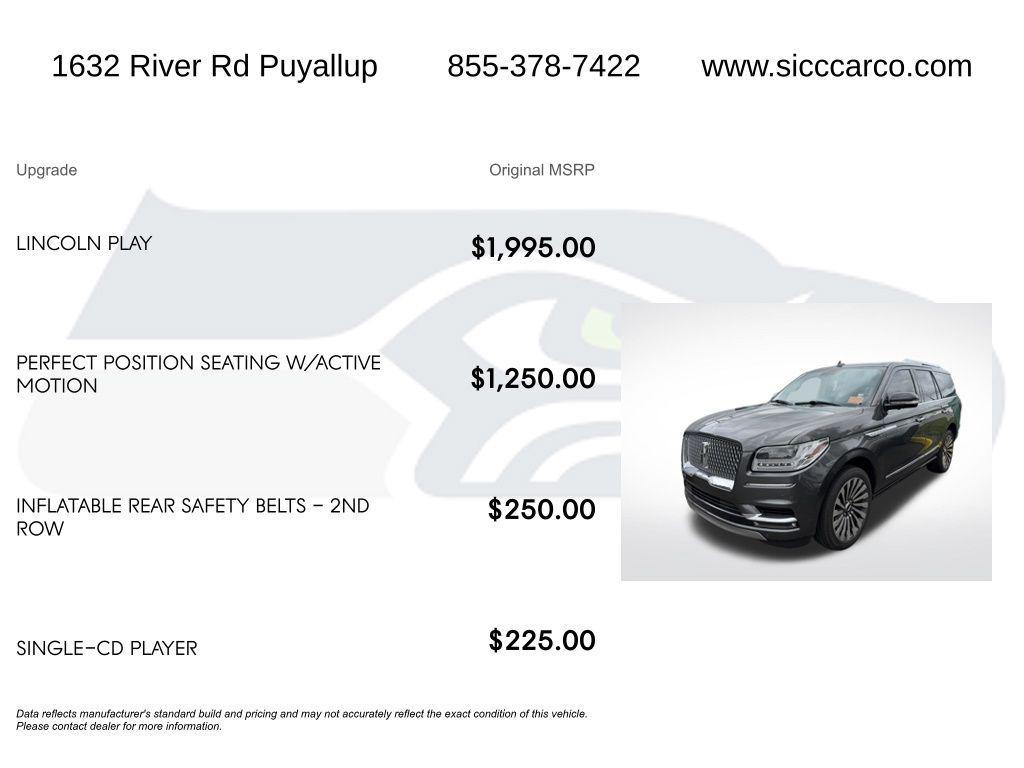 used 2018 Lincoln Navigator car, priced at $26,999