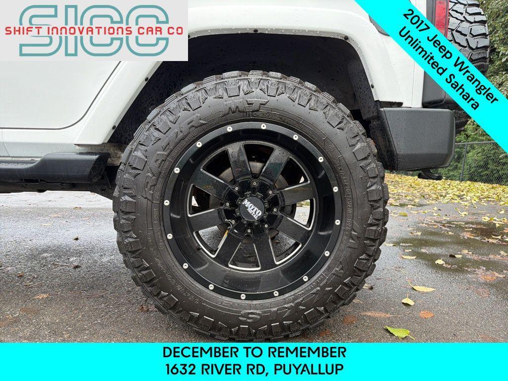 used 2017 Jeep Wrangler Unlimited car, priced at $21,949