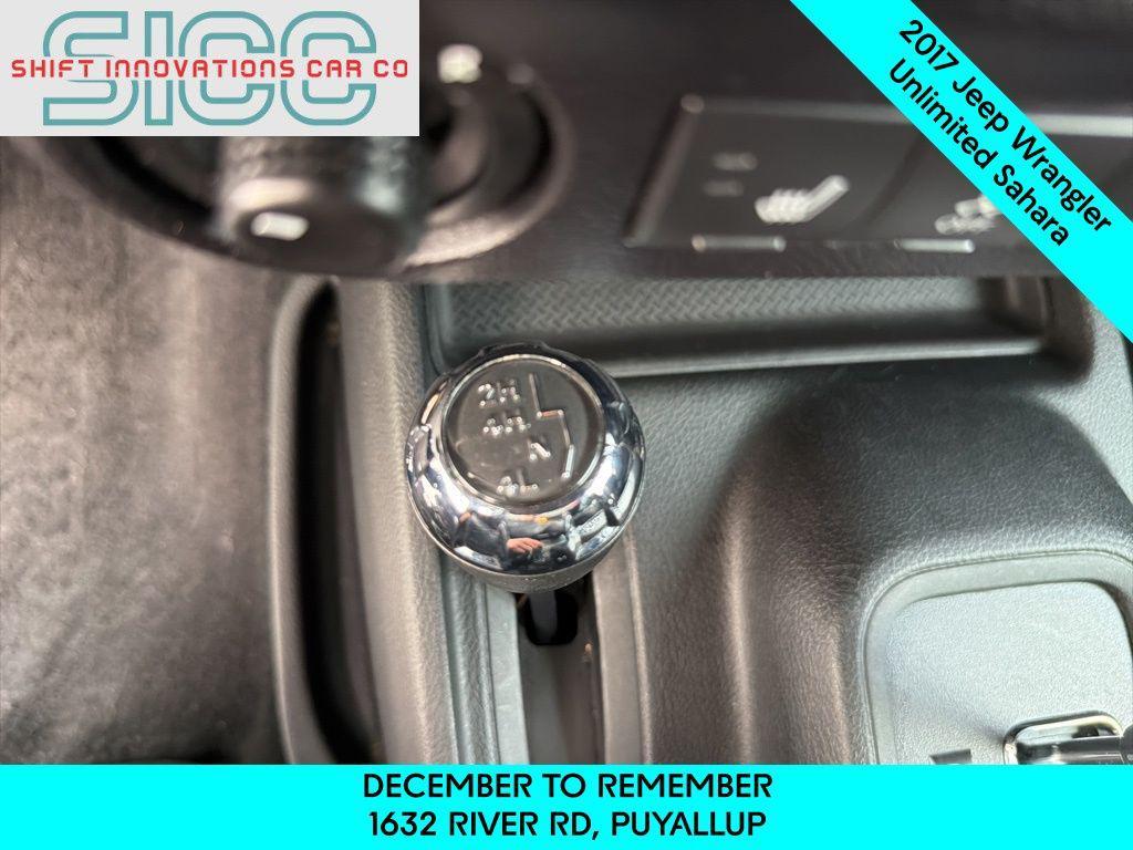 used 2017 Jeep Wrangler Unlimited car, priced at $21,949