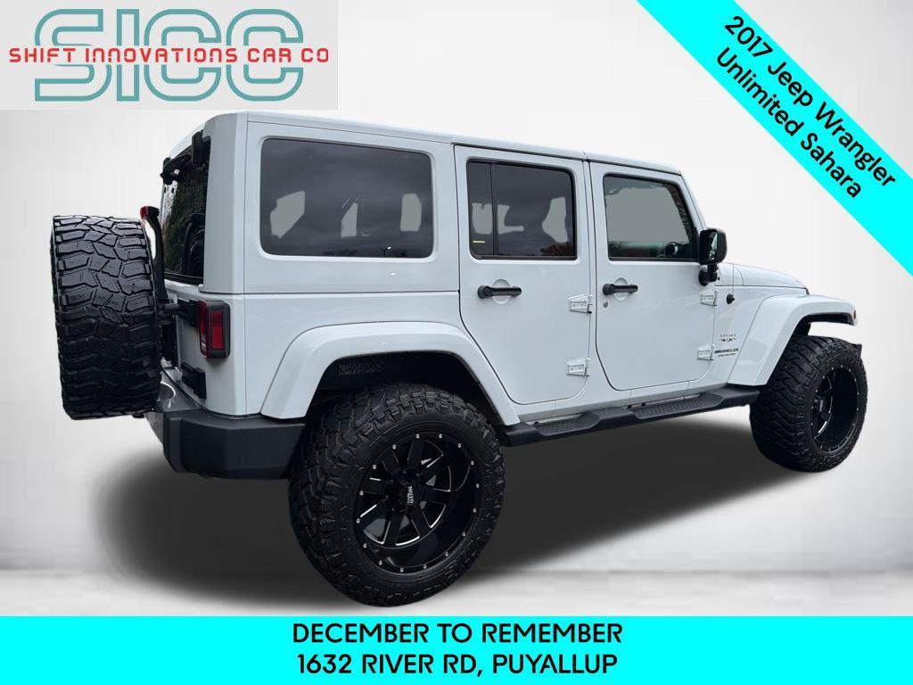 used 2017 Jeep Wrangler Unlimited car, priced at $21,949