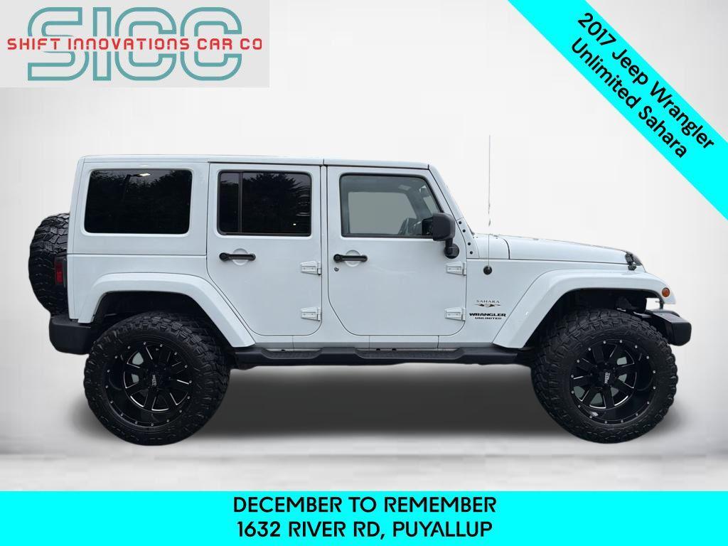 used 2017 Jeep Wrangler Unlimited car, priced at $21,949