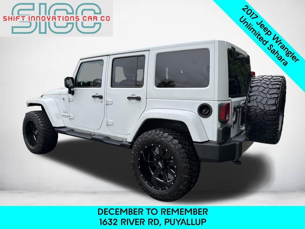 used 2017 Jeep Wrangler Unlimited car, priced at $21,949