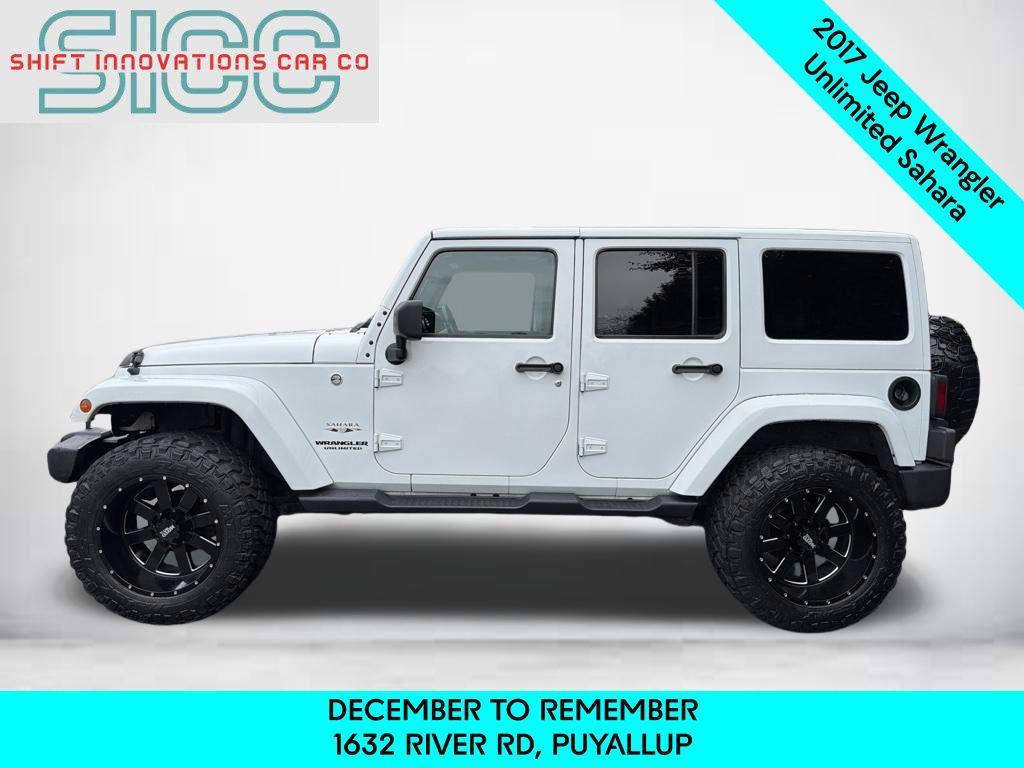 used 2017 Jeep Wrangler Unlimited car, priced at $21,949