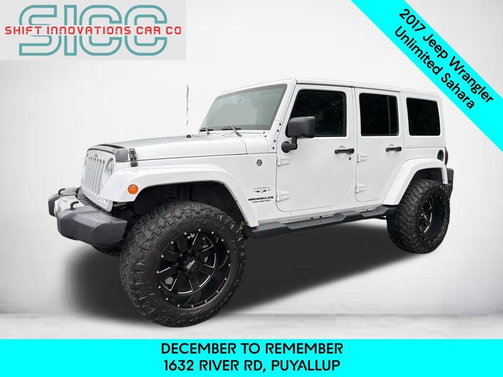 used 2017 Jeep Wrangler Unlimited car, priced at $21,949