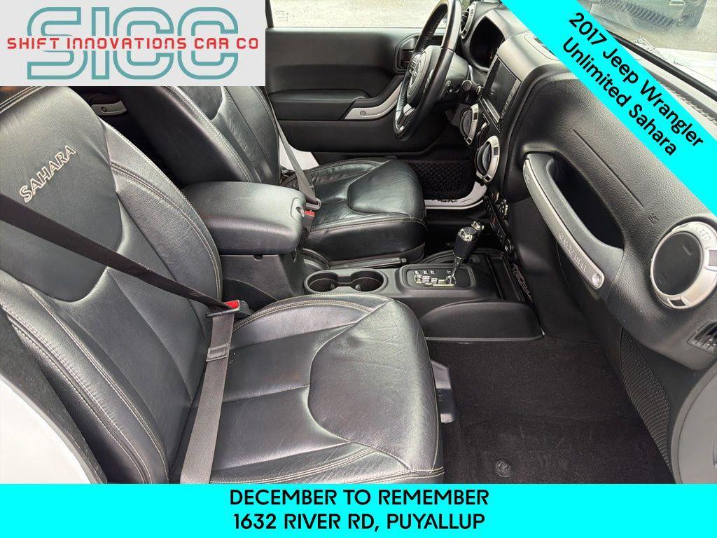 used 2017 Jeep Wrangler Unlimited car, priced at $21,949